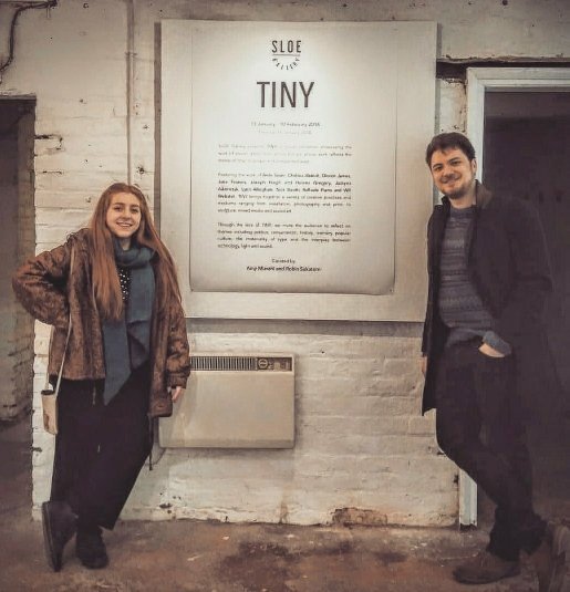 Thank you to everyone who came to our 'TINY' launch on Thursday! Fantastic to welcome so many of you to our first exhibition of 2018. Open again today until 5pm!