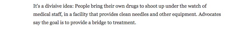 nxtstop1's tweet image. U.S. cities try to take the lead in #AddictionReform: {here Philadelphia}

Desperate Cities Consider &apos;Safe Injection&apos; Sites For #Opioid Users @NPRnews n.pr/2qNpgQR &amp;gt;A #harmreduction strategy 🔽