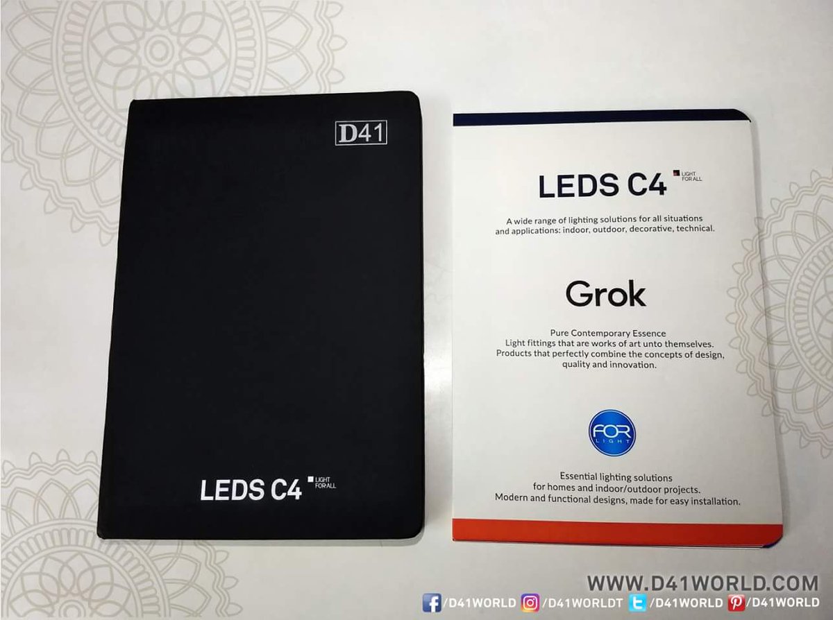 d41world's tweet photo. The new LEDS C4 brand design enables us to better reflect our identity and core values: accessibility, coherence, dynamism and globalisation.
#Lightforall @ledsc4 #Grok #lighting @d41world #d41world https://t.co/kCddo5wTvQ