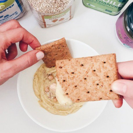 Envie de faire du #houmous #maison ? En 5 min, c’est #prêt ! Notre Kit Houmous : bit.ly/2CSE71g 😉 #santé #recette #cuisiner