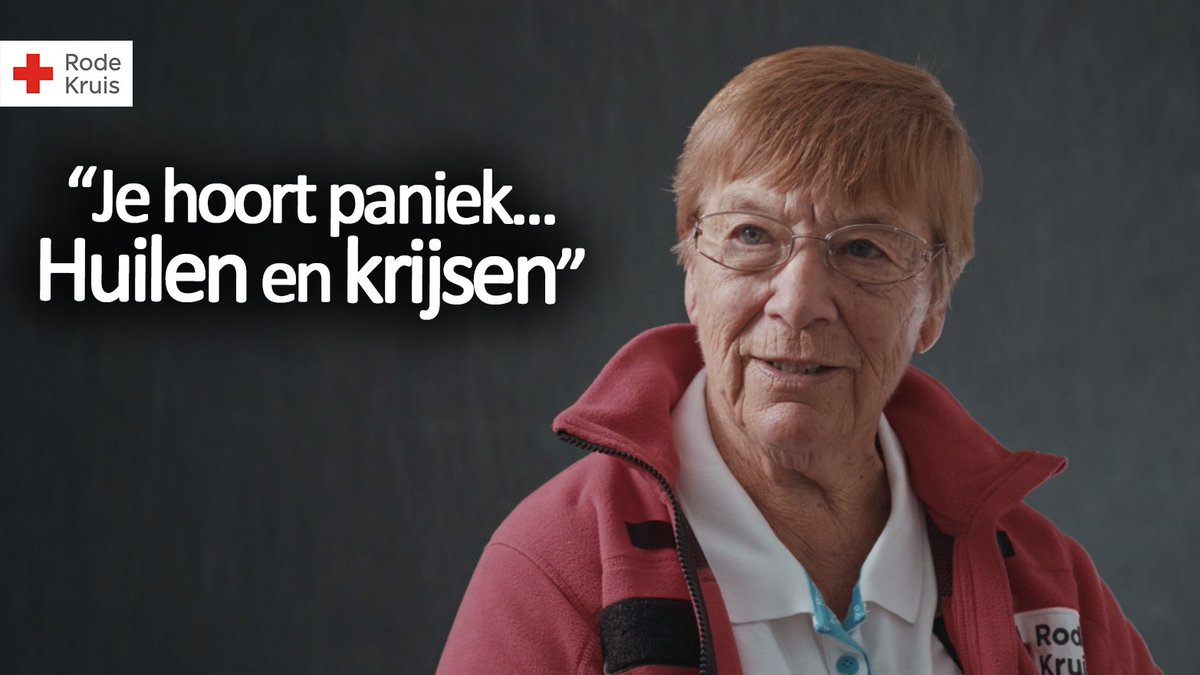 RodeKruis's tweet photo. Rode Kruis-hulpverlener Carolien was toevallig ter plekke toen er in Enschede een vuurwerkopslag ontplofte. "We hoorden knallen en het werd helemaal zwart." https://t.co/lr4NetnNpV https://t.co/7hrOQxhnPW