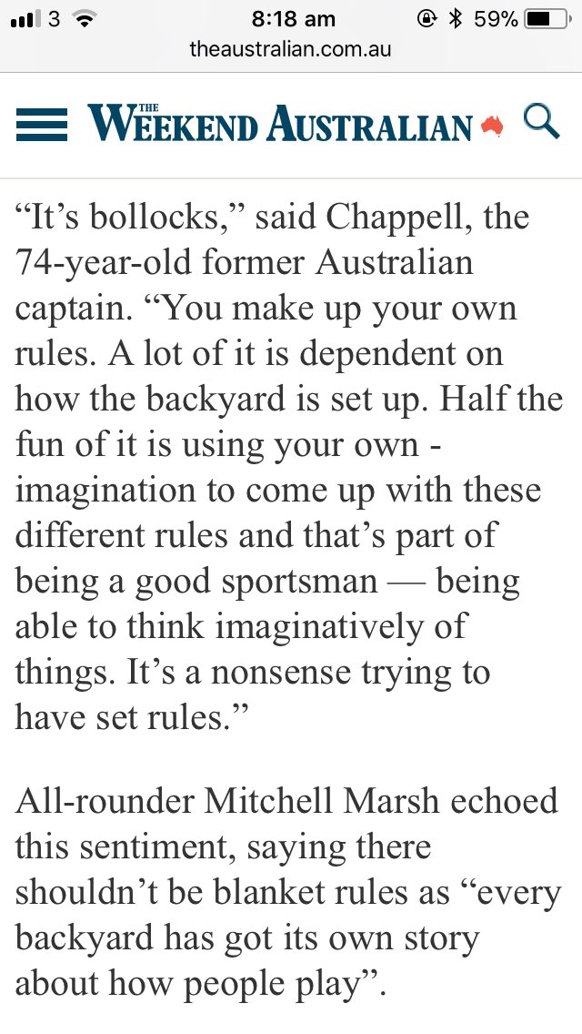 Nicole On Twitter Should Backyard Cricket Rules Be Fluid Do You
