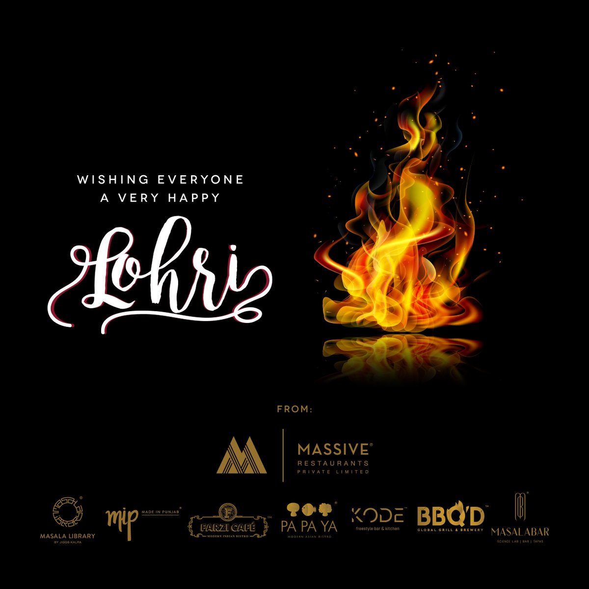 MasalaLibrary's tweet image. Wishing everyone a #HappyLohri!
#MasalaLibrary #BKC #Mumbai #Janpath #Delhi