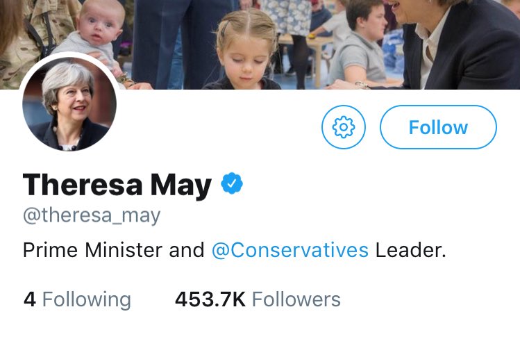 NHSMillion's tweet photo. Please take just 10 seconds to follow and retweet and help us get as many followers as Theresa May

We want to combat some of the false information that May and her colleagues share about the NHS, and with your help we can level the playing field https://t.co/acj5WKy58i