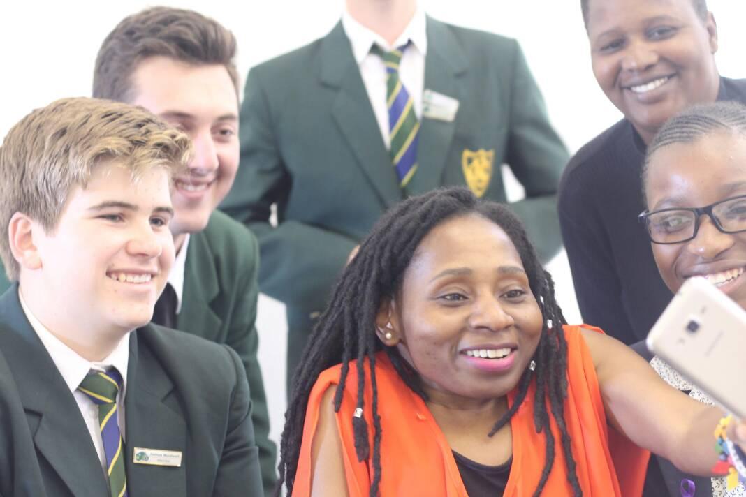 OurVoicesZw's tweet photo. Then it was selfie moment with the students @GwiziSoneni after learning on how to write #DisabilityNews #PetraCollegeMediaClub pic by Xolani Mkwananzi #CBCMediaClub photographer @jsnetzim @ilizwi263 @CurateByo @media_petra @PachikoroZW @CareersZimbabwe @CatherineMakoni @263Chat https://t.co/GXBCuwhLNQ