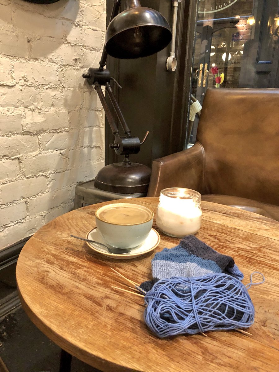 welsh_tenor's tweet photo. Perfect start to the weekend, a little quiet knitting and a coffee at my favourite place @CoffeeBarker for lazy Saturday mornings! #weekendwhereabouts https://t.co/FynG5nTTjq