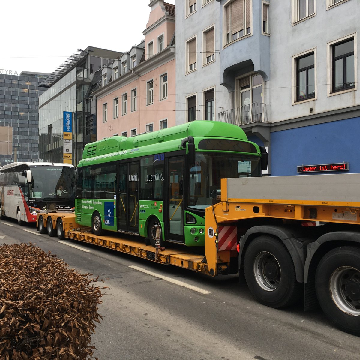 Ein Elektrobus geht auf Reise?