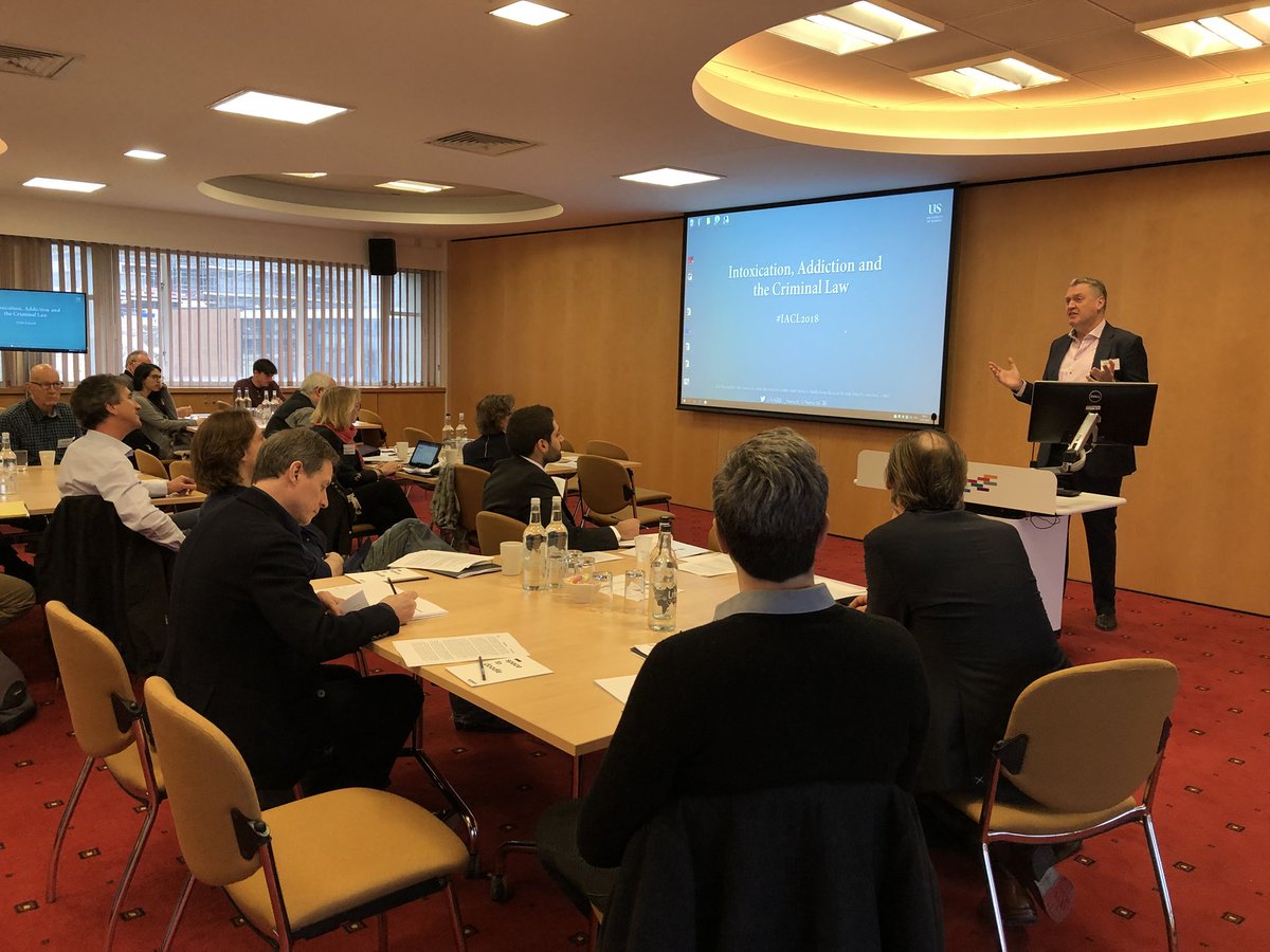 And it’s officially started! Prof Tom Ormerod giving the opening remarks at our #IACL2018 #IACLSussex