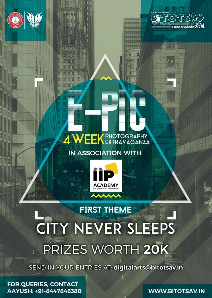 Bitotsav's tweet photo. #e-pic
#bitotsav'18 https://t.co/9fqLkHA3hs