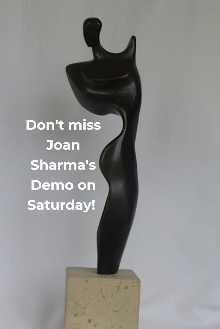 MyJQ's tweet photo. MT @rbsagallery: Joan Sharma is doing a demo today at the Gallery! Talk to Joan about the processes and challenges involved in producing a sculpture from recycled materials - it's free and open to all #freedemonstration #sculpture https://t.co/4YX2Sh2WDv https://t.co/6xI4zXo44l