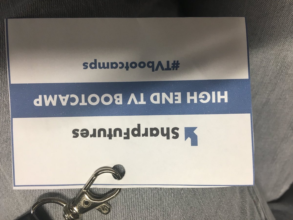 MunkiMagicUK's tweet photo. Excited for today at #tvbootcamps https://t.co/7ft5YJWtsb