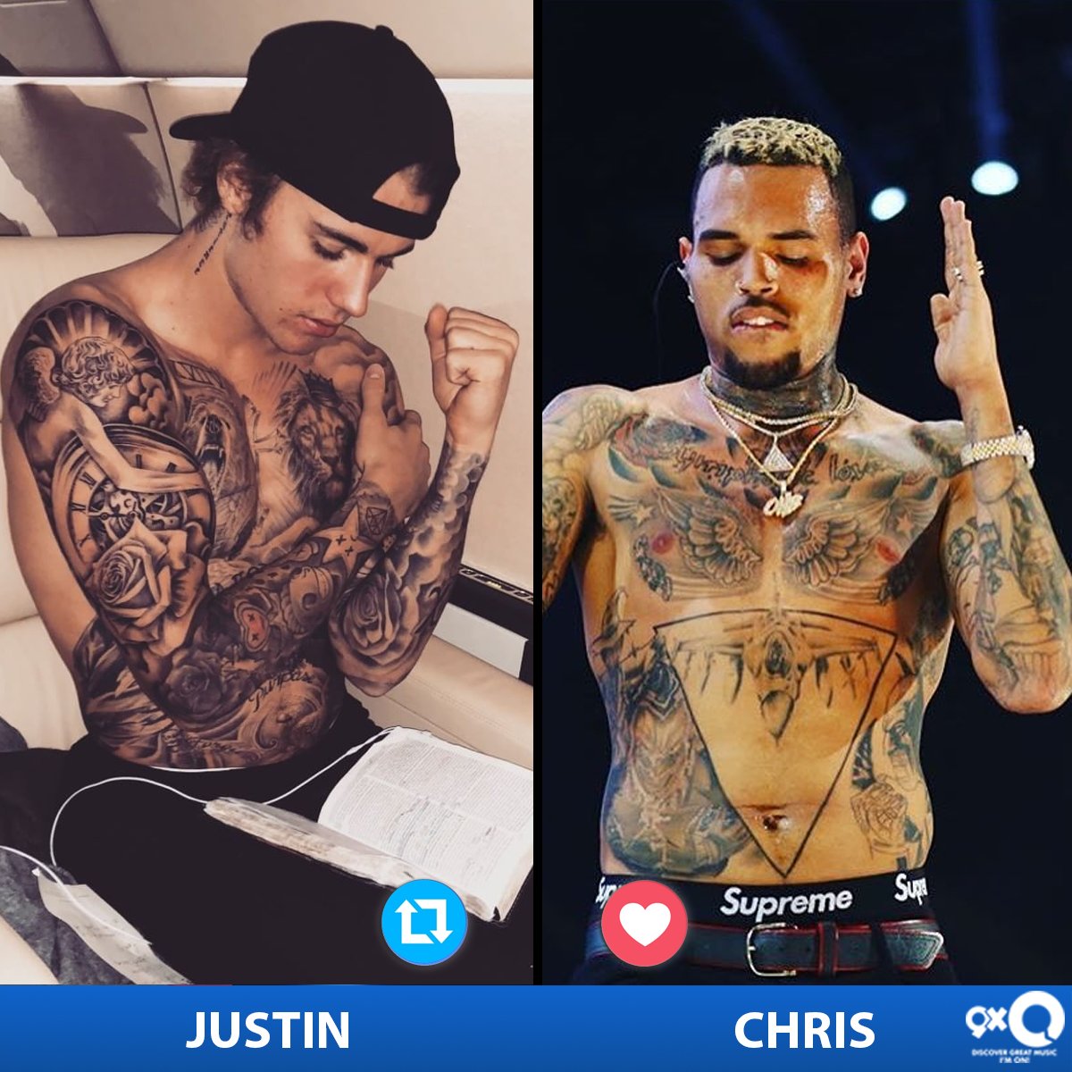 Photos Show What Celebrities Looked Like Before They Got Their Tattoos