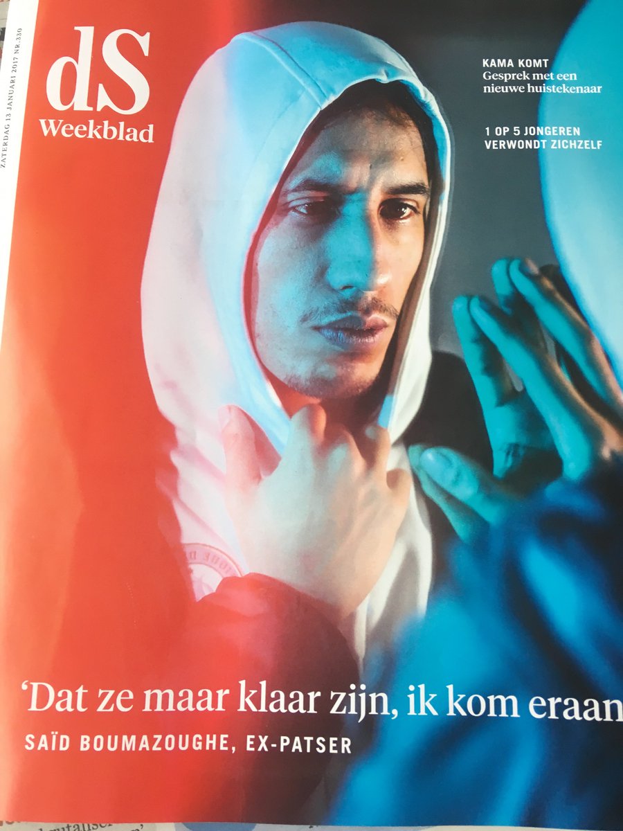 Michaeldcock's tweet photo. Heel mooi itv met #saidboumazoughe in #dsweekblad. Naar zulke stemmen moeten we luisteren! Een groot talent en een even groot hart. Hou hem maar in de gaten... Binnenkort in #drarrieindenacht @KVSbrussels . https://t.co/4sRZjOQAw8