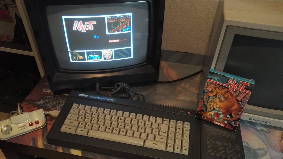 PedjaPixeblog's tweet photo. Jugando a Mot en #Amstrad, de Ópera Soft, basado en el personaje mítico de @AzpiriIripza #retrofinde https://t.co/wqVFwGb22F