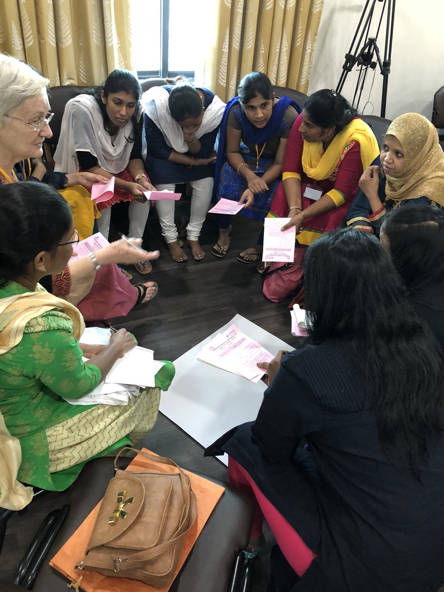 SheenaBSooD's tweet photo. Two more #ROARIndia18 workshops yesterday at @fernandezhospit with obstetricians, paediatricians, midwives, nurses and educators MANY suggestions for change ❤️ #HumanRights #RespectfulMaternityCare  @SagefemmeSB @world_midwives @WRAglobal @all4maternity @evitafernandez6 https://t.co/ttM81hVkfR