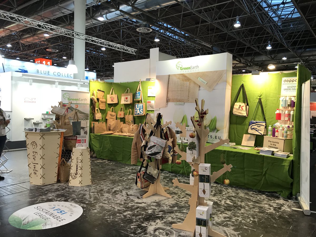 Top beurs gehad in Düsseldorf #duurzame #relatiegeschenken #jutetassen #dopper #babytree #fairtrade #tassen #mvo