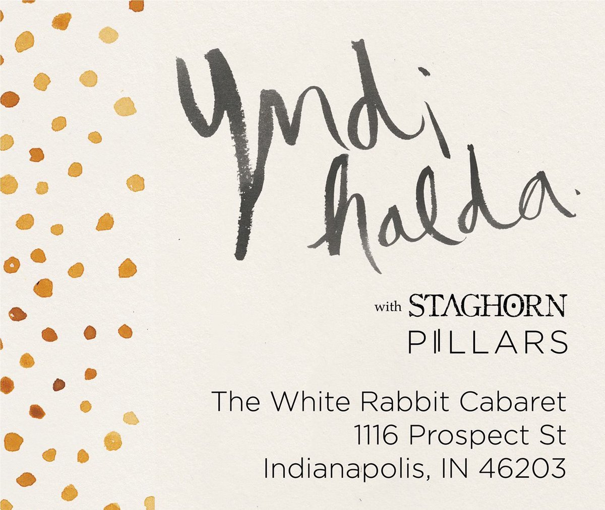 Thrilled to start 2018 off in #indy with the incredible <a href="/yndihalda/">yndi halda</a> and @wearestaghorn on 3/3 at <a href="/whiterabbitcab/">White Rabbit Cabaret</a>! #postrock
