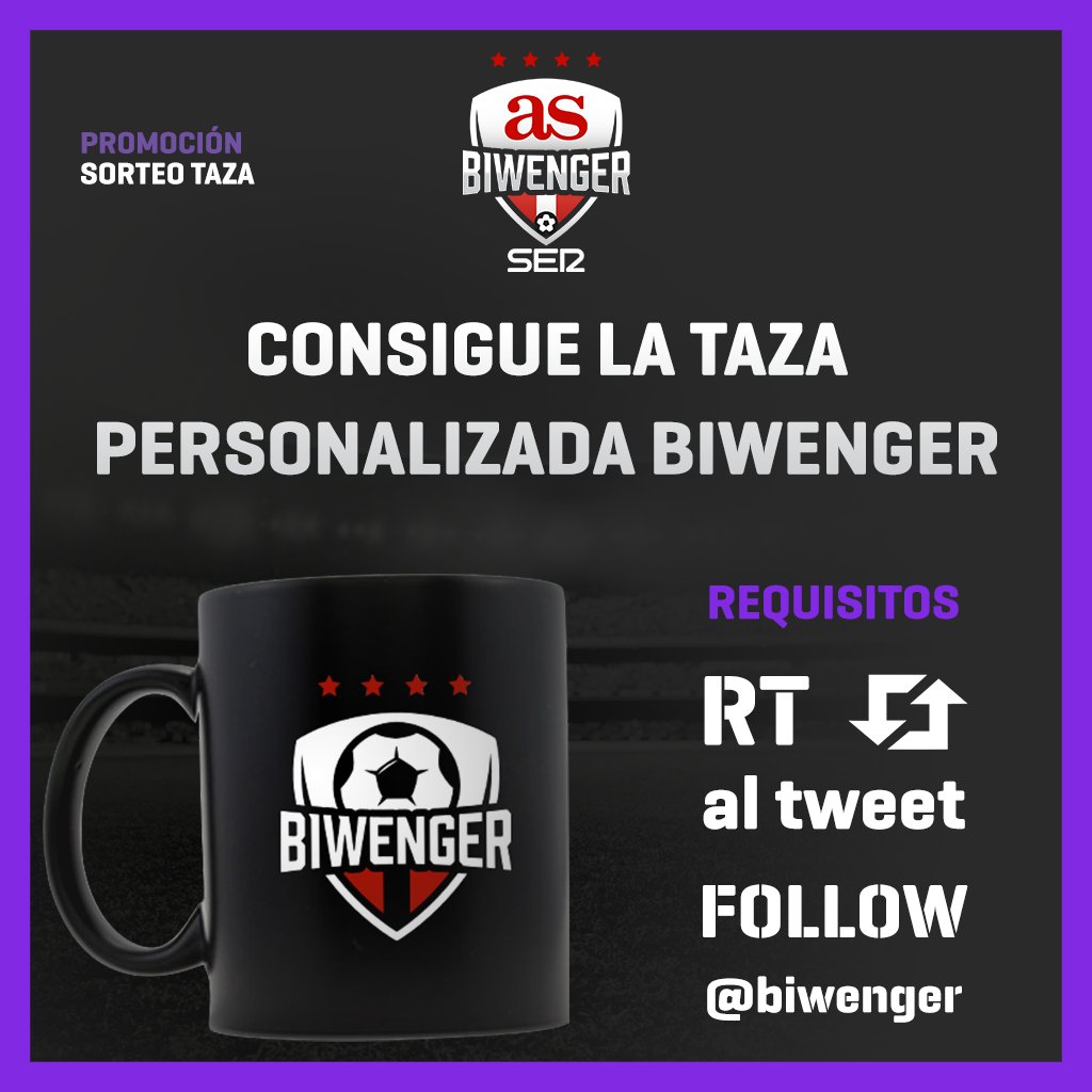 biwenger's tweet photo. ☕ ¿Quieres molar mucho cuando te tomes un café? 💧 ¿Bebes agua en una taza como si fueras el fundador de Facebook? 😎 ¡Tenemos sorteo para ti! 👇

1⃣RT a este tweet 🔁
2⃣Seguir @biwenger ✅
3⃣Menciona a tu amigo y os lleváis 2 tazas 😱

📆¡Sorteo: al término de la J19 https://t.co/qjcgRzegru