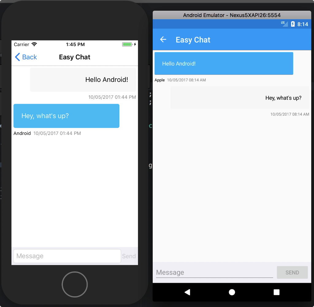 Chat forms. Xamarin приложения. Чат websocket. Android Emulator Nexus 5. Xamarin forms таблица.