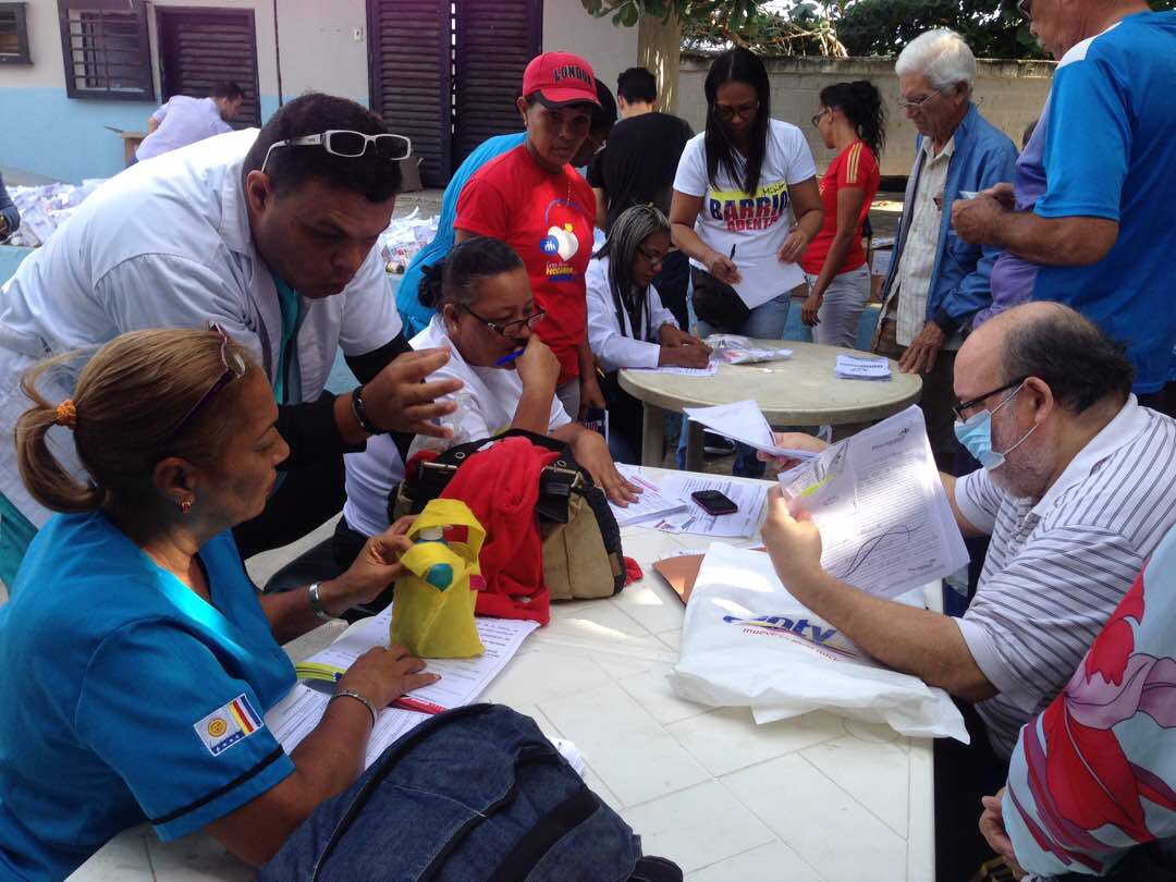 The Basic Health Teams received training by Cuban co-operators.