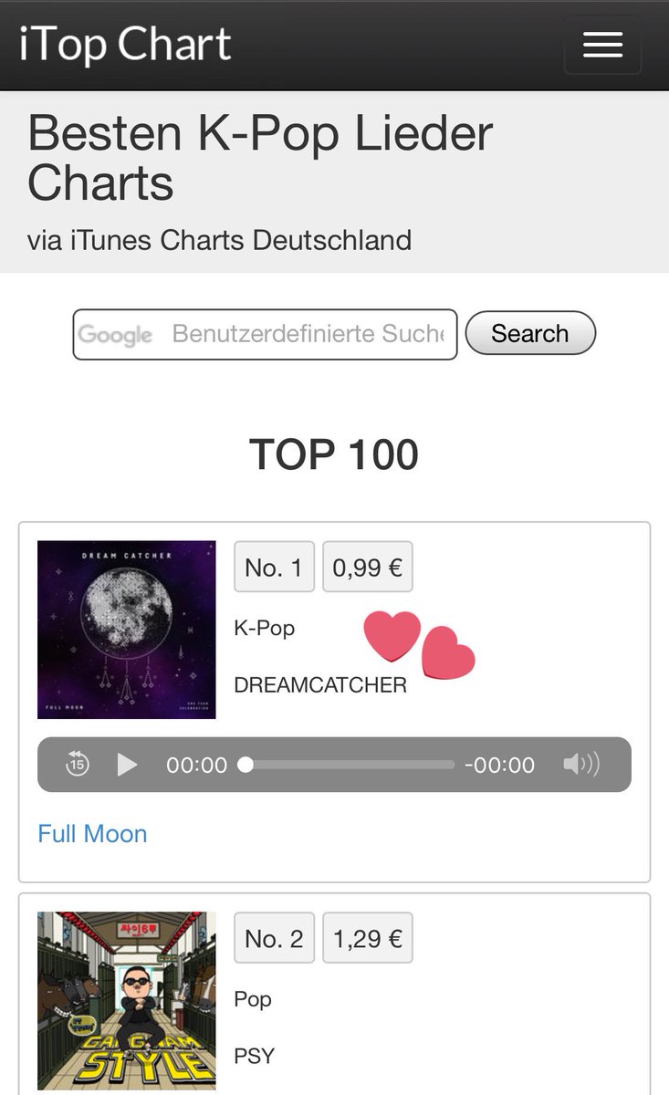German Top 100 Charts 2016