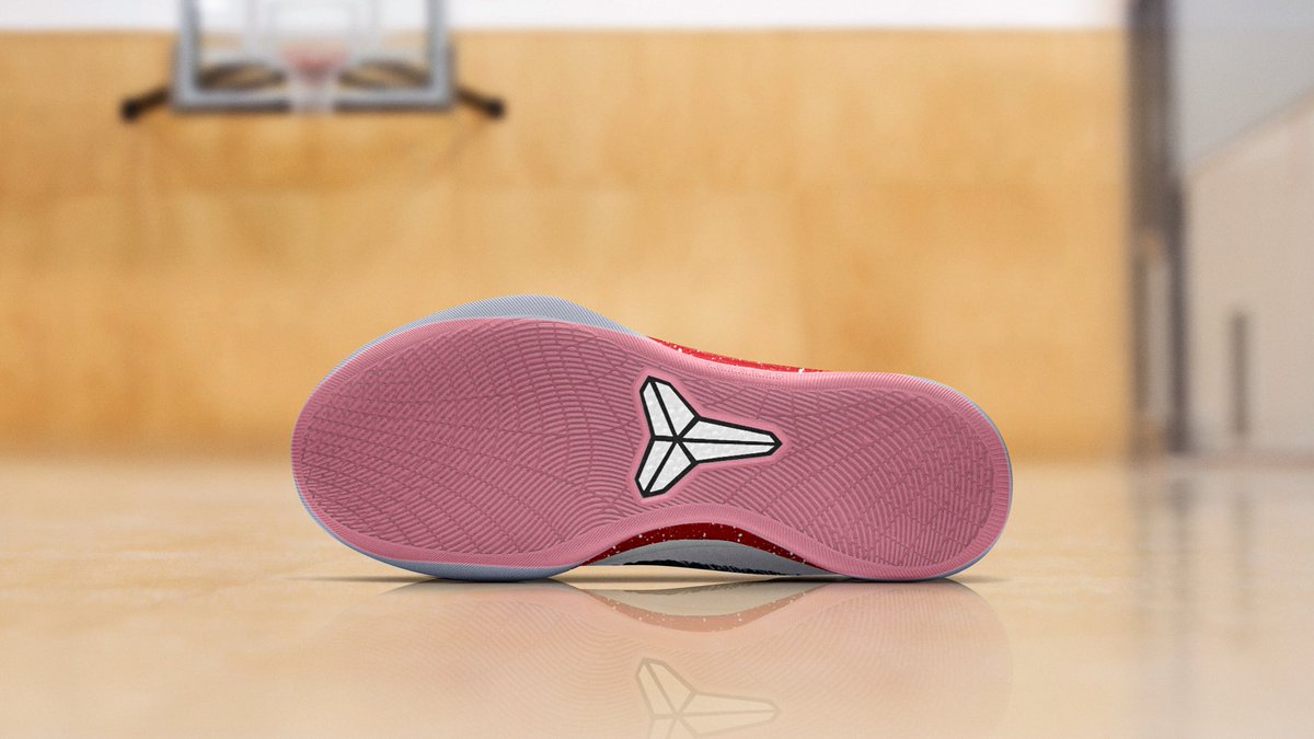 DeMar_DeRozan's tweet photo. I’m wearing another fan designed #KobeAD tonight. Shoutout to @CMHbirney for designing these for me on #NIKEiD. #DeMarID https://t.co/a08WI7QcNm