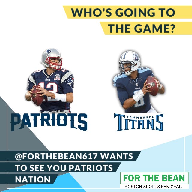 forthebean617's tweet photo. #GAMEDAY #GIVEAWAY TIME!!
How to enter π:
Follow @forthebean617 β
Like this post β
Tag us (@forthebean617) and use #forthebean in your #patriots gameday hype post β
2 winners each from Twitter and Instagram will get tshirts
#patriotsnation #TENvsNE #NFL https://t.co/L76tb5ORRX