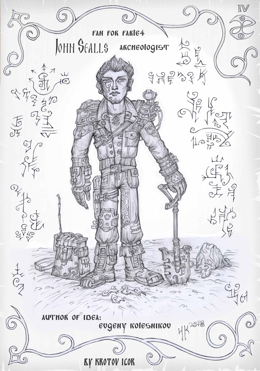 CossackFABLE's tweet photo. #FABLE4 #FABLE #FANforFABLE4 #FANForFABLE4 #FRC
Another idea for Fable 4:"John Sealls and Chamber of Fate" (industrial Albion). The author of idea: Evgeny Kolesnikov. By Krotov Igor. https://t.co/5d6UC8qUrg