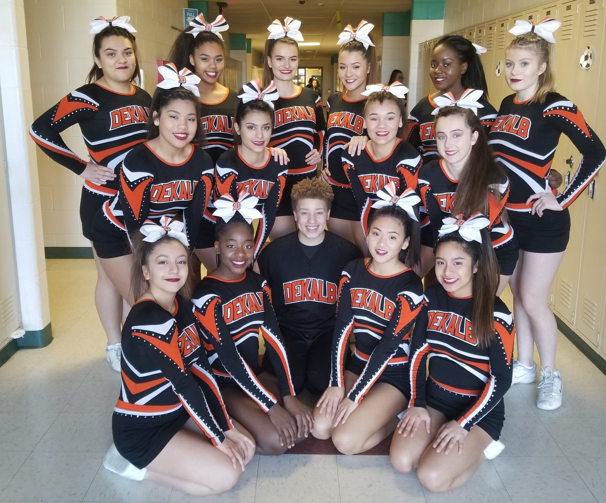 DeKalb_Cheer's tweet photo. So incredibly proud of this team! Good luck to all of our #NIB12 friends today! @MorrisCheer @yorkvillecheer #hubcheer #warriorcheer #spartancheer #cavaliercheer #knightscheer https://t.co/bRofkPgs8x
