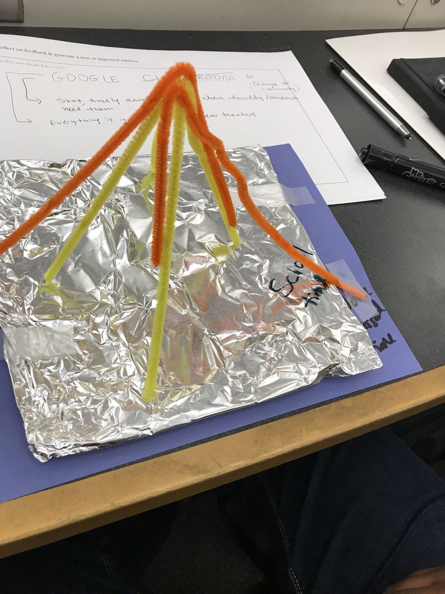 busyby3's tweet photo. #IgniteSTEM making prototypes for current problems https://t.co/QJCrwLMx7X