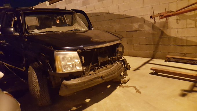 Gave my 20-year old kid my old escalade I paid off and one year later it looks like this. It was given<a href="/tag/dui"class="tags"><span>#dui</span></a>