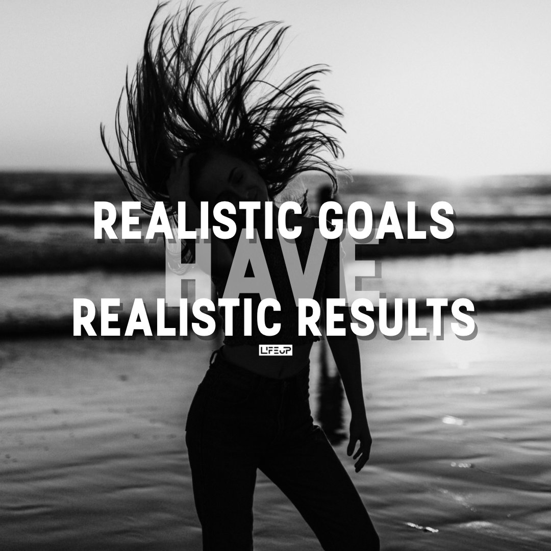 LIFEUPWEAR's tweet photo. Realistic Goals. #newyear #lifeup #attitude #real #goals #livelifeup #focus -#believe #inspire #lifeupworld #motivation #livelifeup #livelovelifeup #lifeupstyle #fit #results https://t.co/YPhpk99v4j