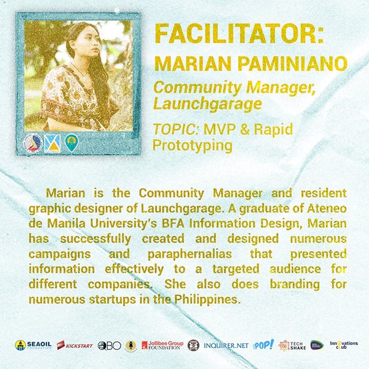 YouthHackMNL's tweet photo. We ONEt you to apply now!!! 1 day left before we close applications. Head on over to our website for more details https://t.co/WByYuhD9gr

Here is the last pair of workshop facilitators to expect during the event! https://t.co/UKRSW9gBmG