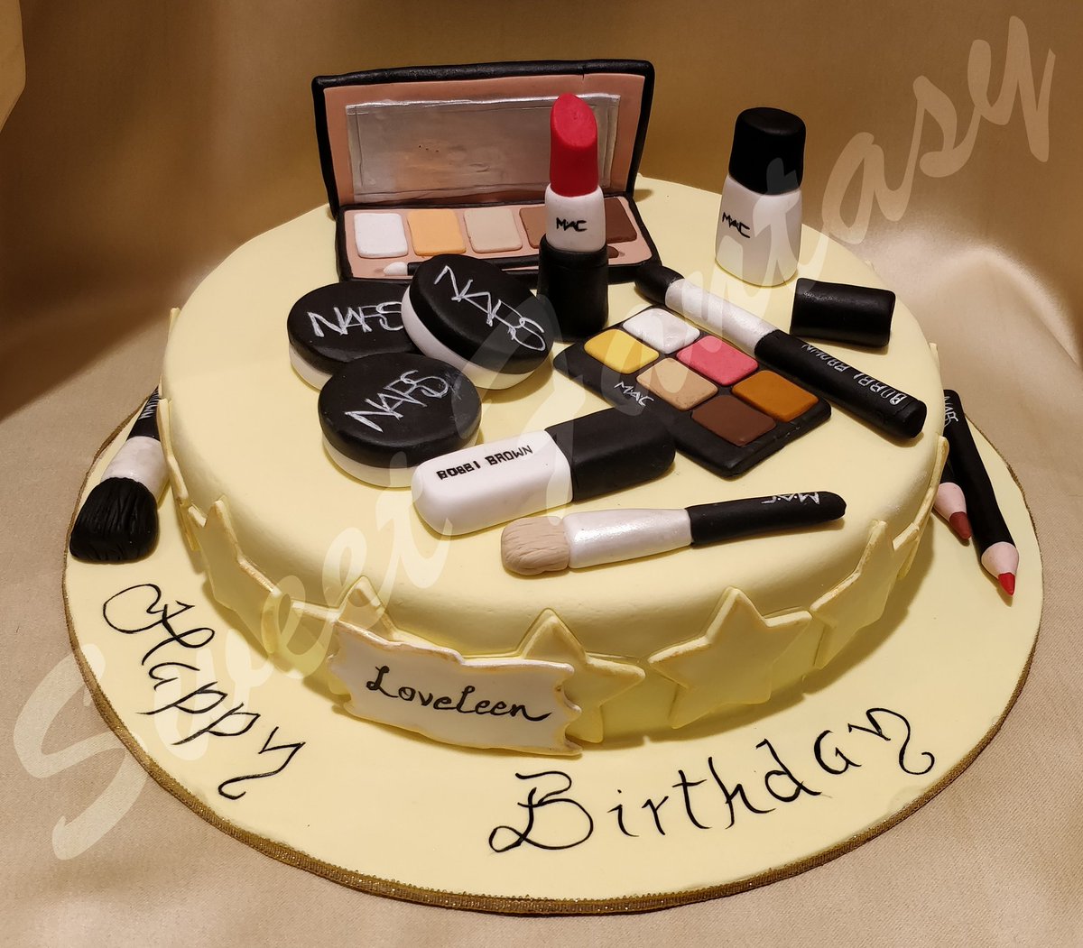 Birthday Cake For Makeup Artist With Name Makeupview.co