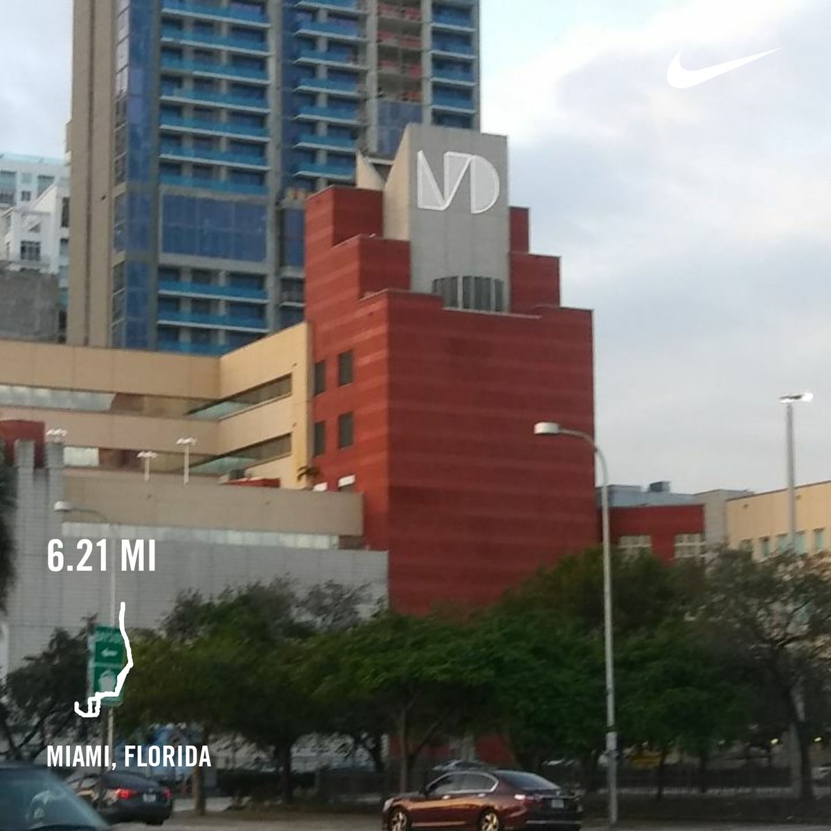 AliK_AliG's tweet photo. Started my Saturday with a 10K. I highly recommend it. @NikeRunning @nikewomen #twoeeeksleft #countdowntomiamifamous #MiamiFamous https://t.co/ZASgs4JZRo