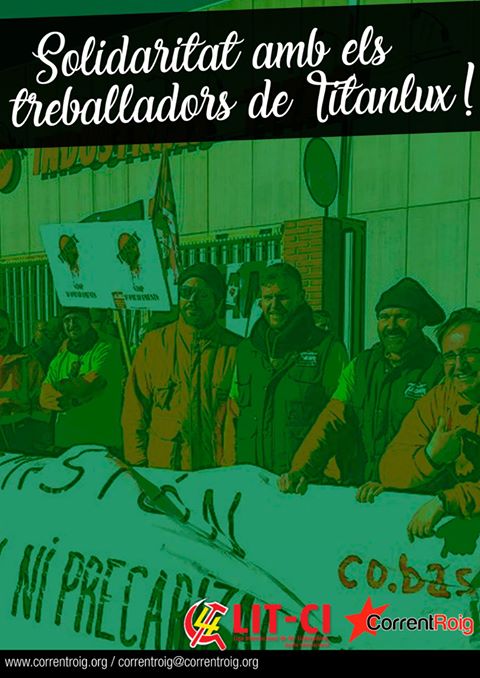 correntroig's tweet photo. Entrevista amb Ricard Vega de @TrabajTitanlux https://t.co/2RMqBrHggW #Titanluxenlluita #SolidaritattreballadorsTitanlux https://t.co/oLxlfLisI6