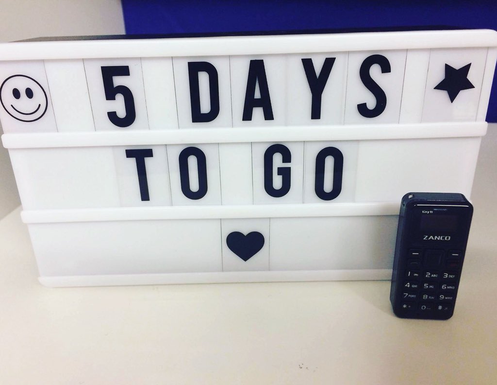 twsphone's tweet photo. Only 5 days left to own the worlds smallest phone. 😁
For more info and to order go to https://t.co/XFeqhKYYtf.
#Kickstarter #zancotinyt1 #tinyt1 #CESblackout https://t.co/G42DvhOkez