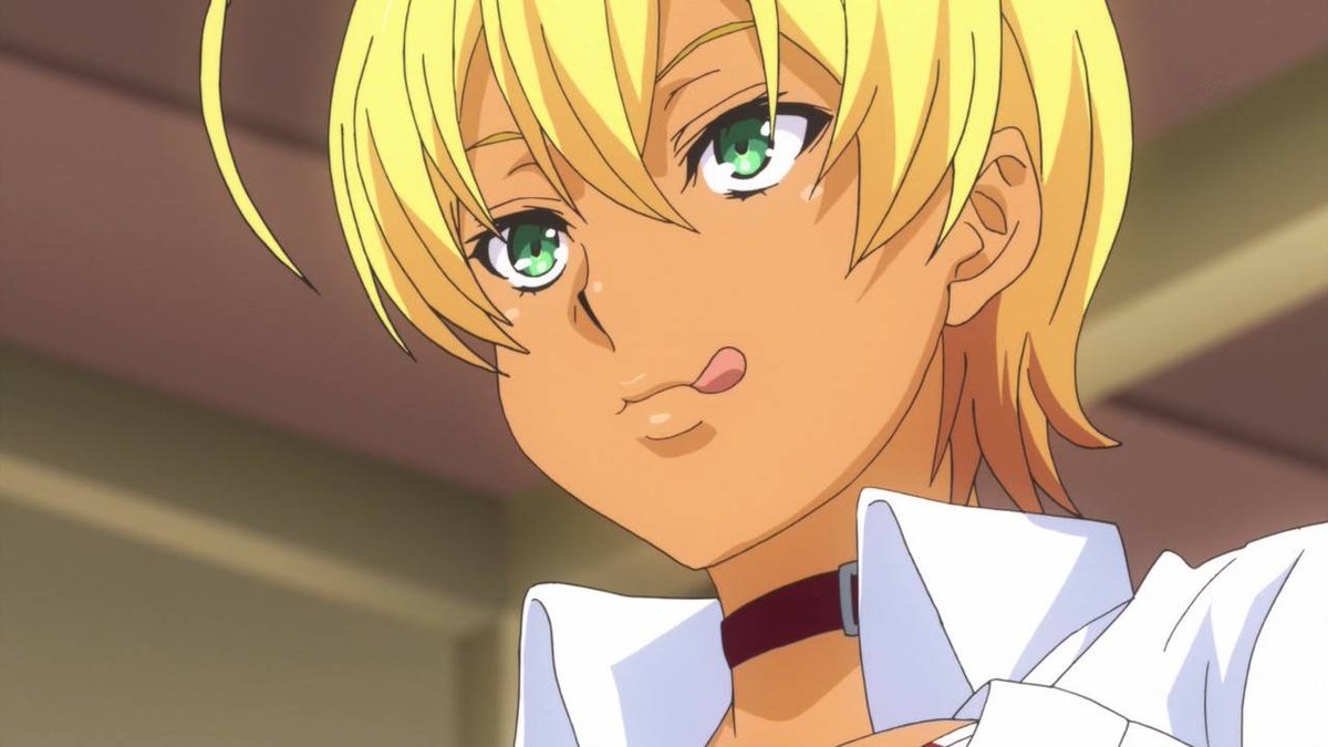 ユメイキ Pa Twitter 今日の褐色娘 アニメ 食戟のソーマ キャラ 水戸郁魅 肉魅 超ツンデレキャラ 最近出番がないから寂しいぞ 褐色娘紹介