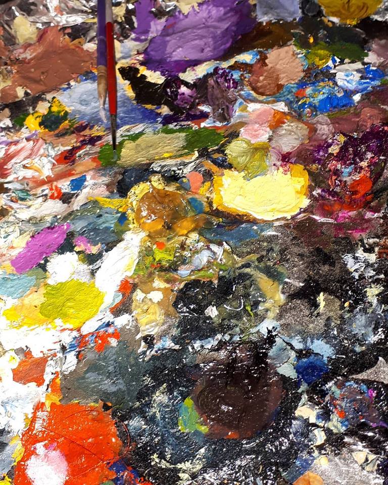 Pascal_Cormier's tweet photo. #art #painting #oilpaint #palette #artistpalette #artist #montreal #montrealart #montrealartist #pascalleocormier #kristalkc #contemporyart #artcollectors #love https://t.co/pFBUipfRLb