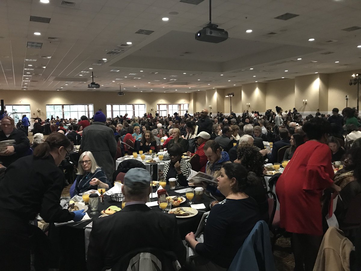 soton78's tweet photo. @WardandSmith  Celebrating  diversity and unity  #MLKPrayerBreakfast2018  #Asheville  #community  #Table45  #2000Strong https://t.co/7OcYn3owvK
