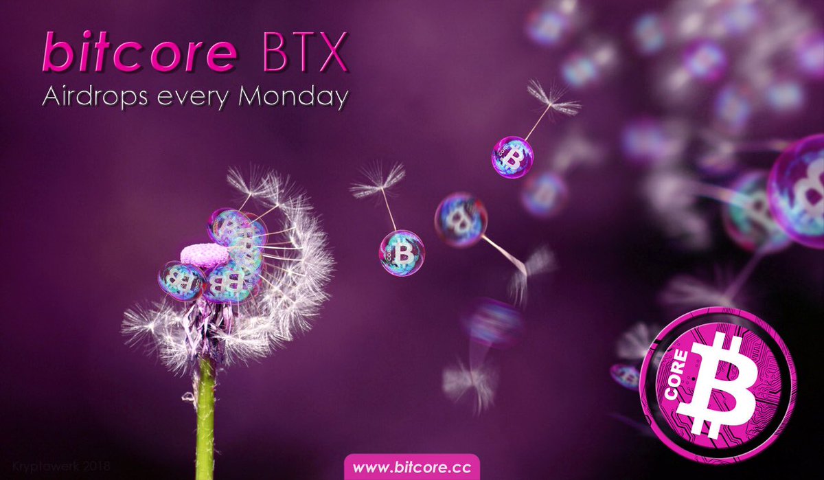 Bitcore_BTX's tweet photo. $btx Remember? #bitcore #mondayairdrop time. Load your registered addresses #bitcorers 🏎 https://t.co/3NPenT6tXg