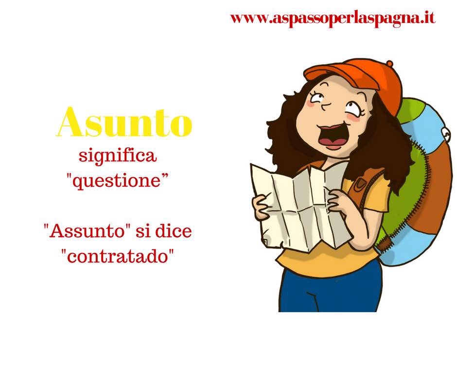 ASPLSpagna's tweet photo. #falsosamigos in #spagnolo. Lo sapevate? https://t.co/u2Rm6jkdPA