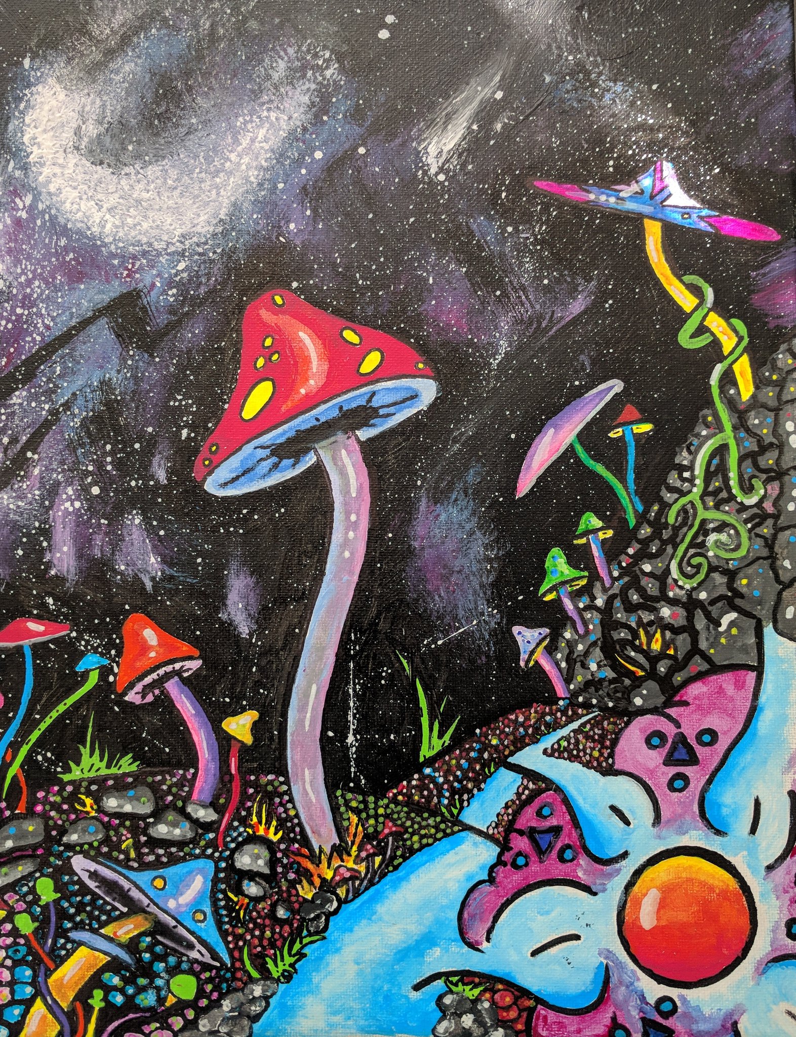 HD trippy mushroom art wallpapers  Peakpx