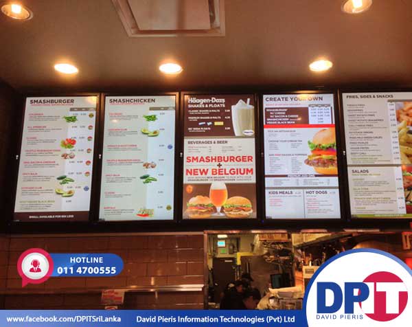 DavidPierisIT's tweet photo. Save your money on advertising. With digital signages, simply update your screen with various content. Call now on our hotline for more details 011 4700555.
#DPIT https://t.co/xo2s2KfL3N