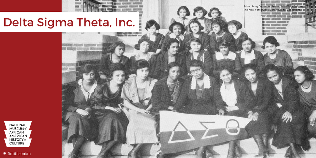 #OTD in 1913, Delta Sigma Theta Sorority, Inc. was founded by 22 women at Howard University. Organized to promote academic excellence and help to those in need, the group participated in their first public act in March of 1913, at the Women's Suffrage March. #APeoplesJourney