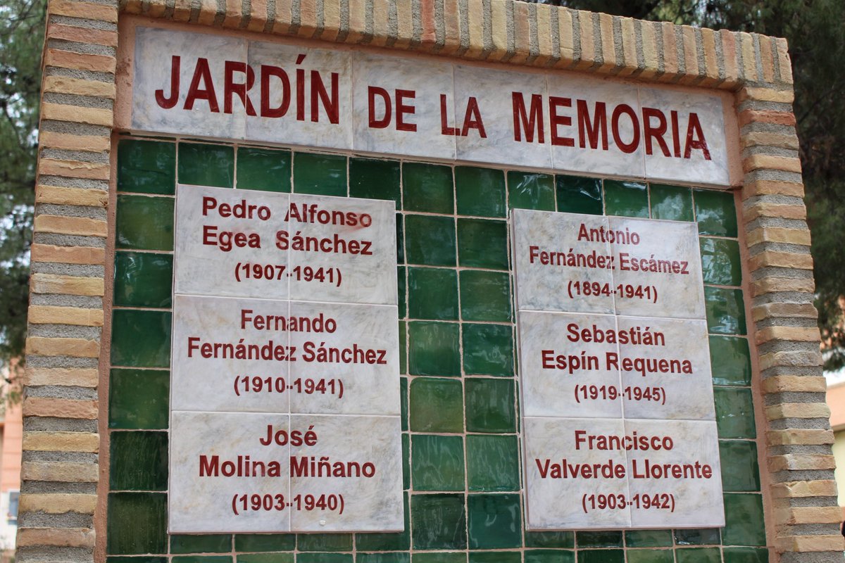 Memoria Histórica. Emotivo acto en recuerdo de los seis bulleros deportados a campos de concentración nazi. Mi enhorabuena al Ayuntamiento de Bullas por su organización y compromiso.
