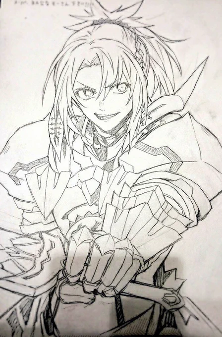 友達のスケブにかいたモーさんとかインフェルノちゃんとか 