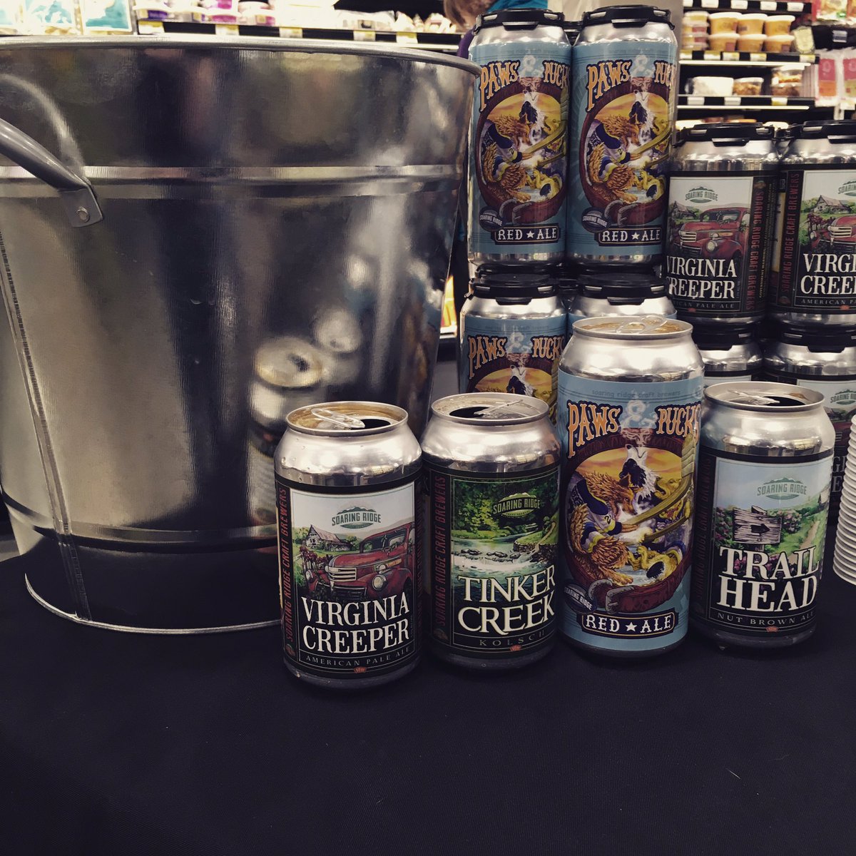 You can catch us doing a tasting at Earthfare until 3pm today! 

The taproom is open today from 2-9pm and @2dye4que is serving delicious BBQ