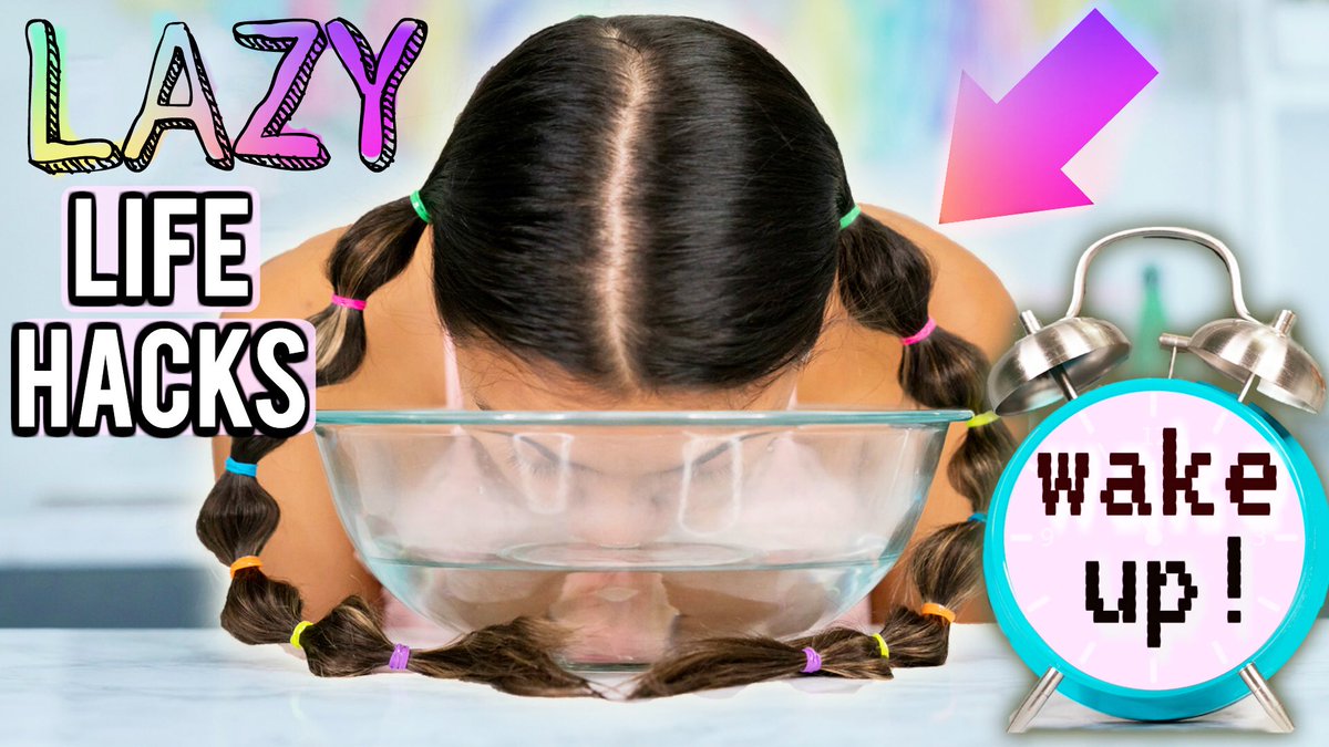 DIY Morning Hacks Every LAZY PERSON Should Know! How to WAKE UP Early For School+ Be Productive! ☀️
bit.ly/2AWmcl6

RT for a FOLLOW! 💜