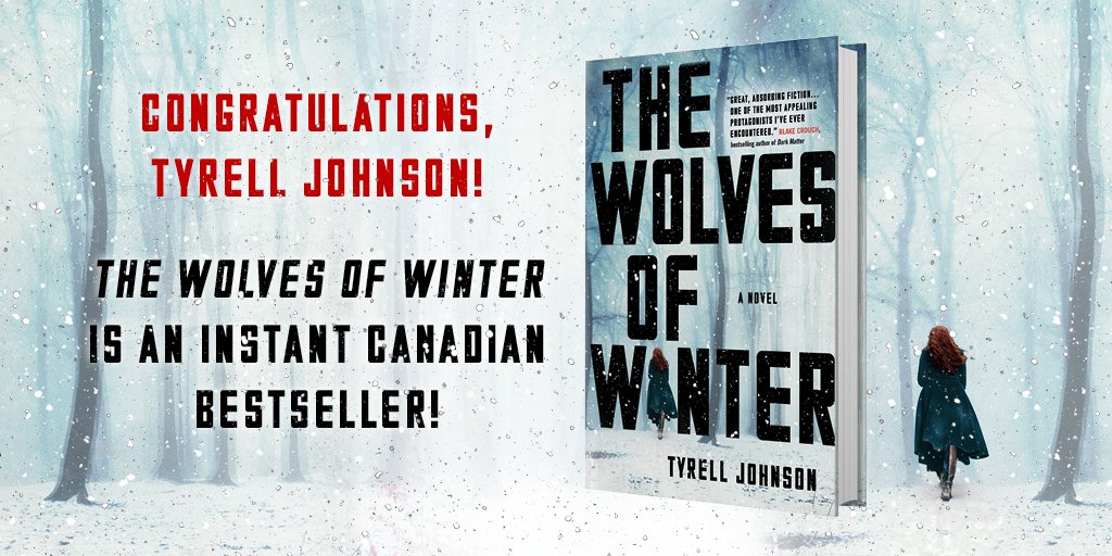 Congratualtions, @tjohnso14! #TheWolvesofWinter is an instant Canadian bestseller. 🎉 Read an excerpt and see what everyone is buzzing about: spr.ly/6014DKaUg